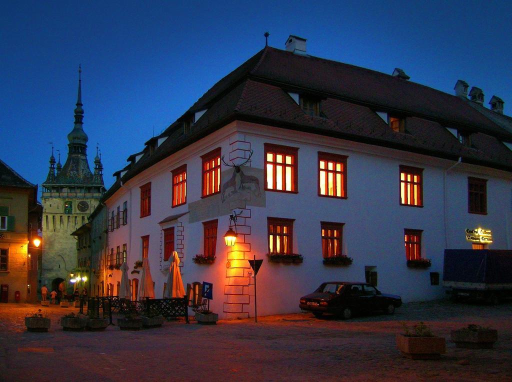 Casa Cu Cerb Hotel Sighisoara Exterior photo