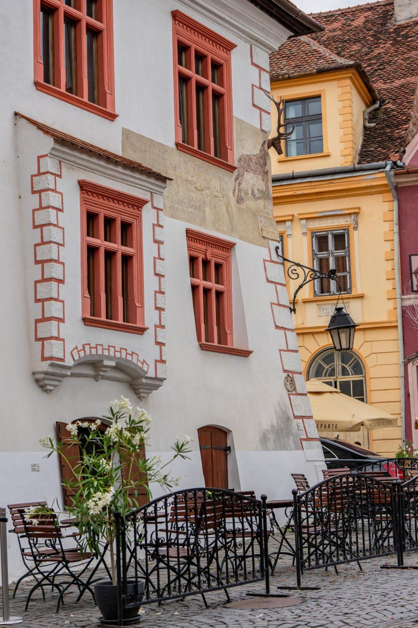 Casa Cu Cerb Hotel Sighisoara Exterior photo