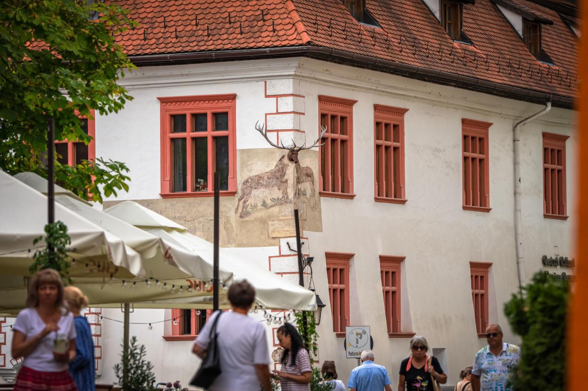 Casa Cu Cerb Hotel Sighisoara Exterior photo