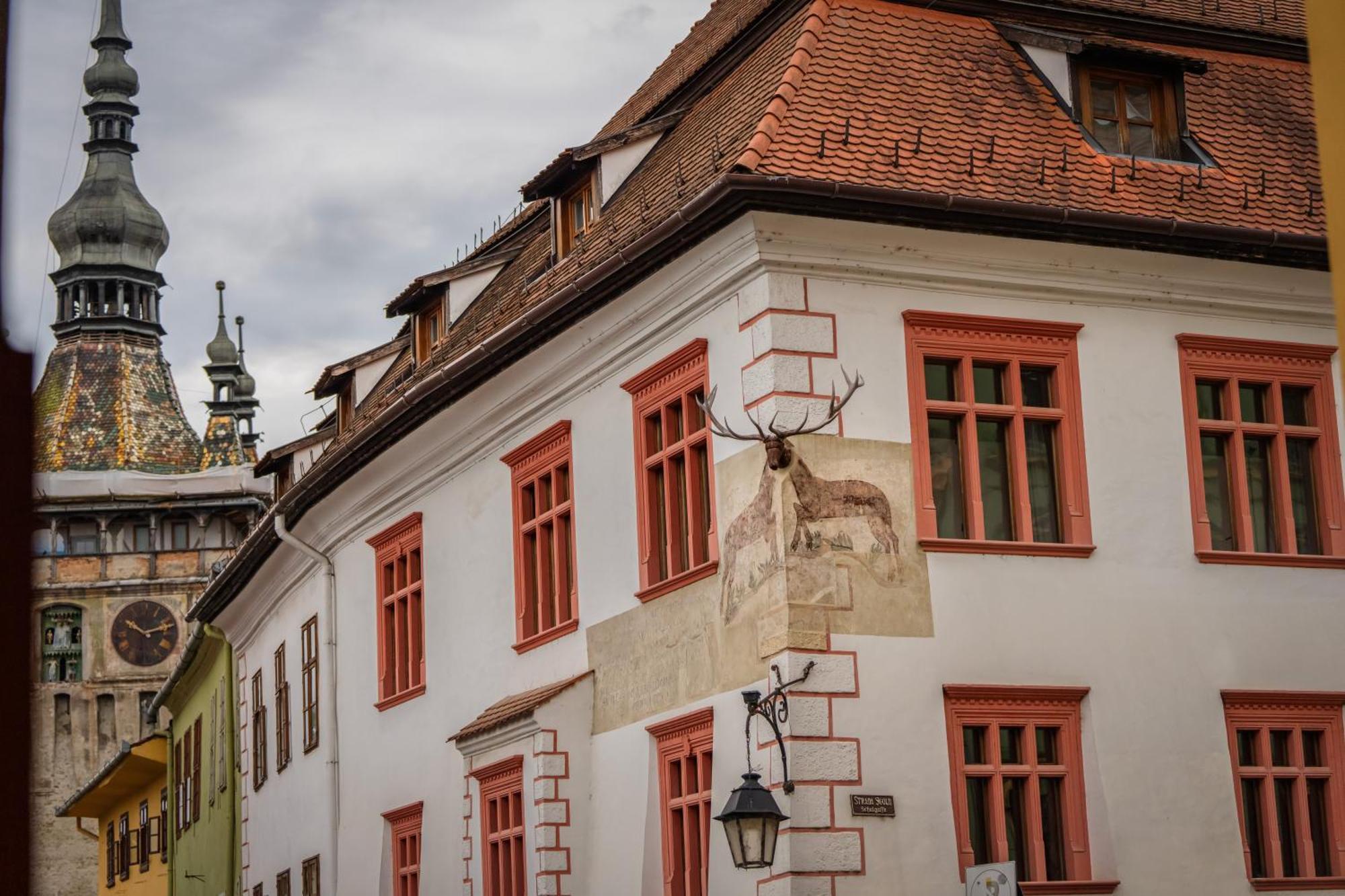 Casa Cu Cerb Hotel Sighisoara Exterior photo