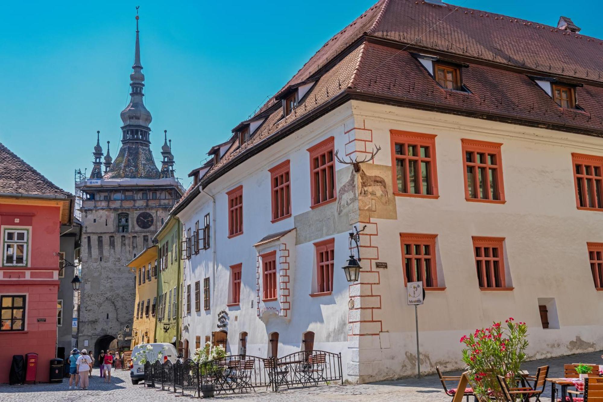 Casa Cu Cerb Hotel Sighisoara Exterior photo